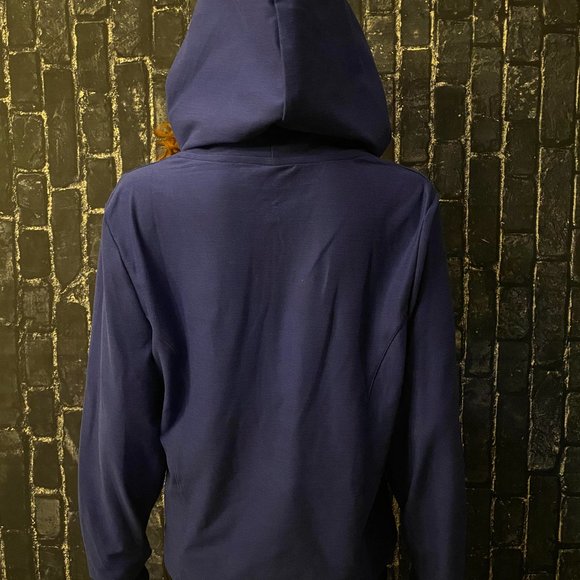 Woman Blue Hoodie - Picture 3 of 4